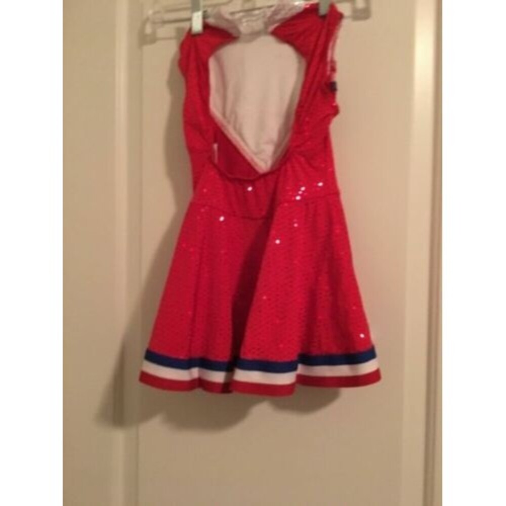Costume Gallery Girls Cosplay Cheer Dress Costume 1pc Size Medium Multicolor - Picture 5 of 7